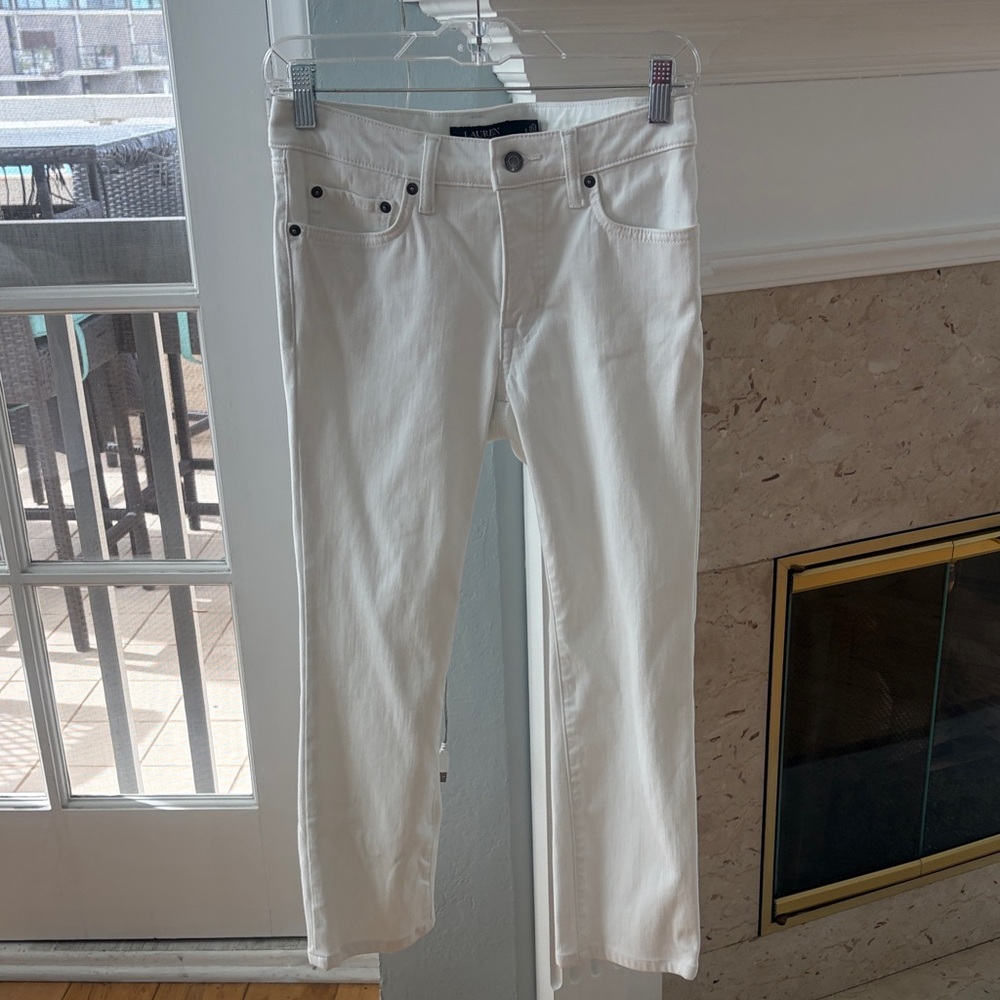 Ralph Lauren Classic White Denim